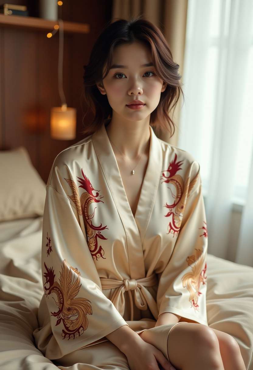 台灯下海报